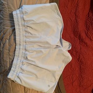 Light lavender lululemon hotty hot short long